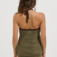 Melody Top Khaki