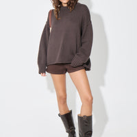Nikova Knit Jumper Chocolate