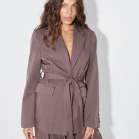Vance Blazer Chocolate