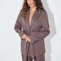 Vance Blazer Chocolate