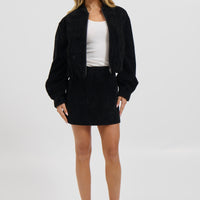 Clara Mini Skirt Black