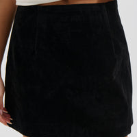 Clara Mini Skirt Black