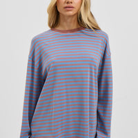 Asher Long Sleeve Chocolate