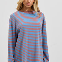 Asher Long Sleeve Chocolate