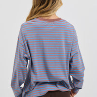 Asher Long Sleeve Chocolate