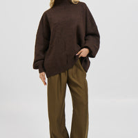 Pamela Knit Chocolate