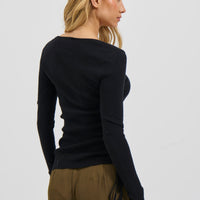 Samara Top Black