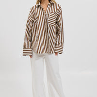Assa Shirt Chocolate
