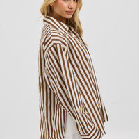 Assa Shirt Chocolate