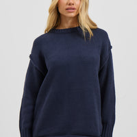 Toni Knit Jumper Navy