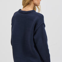 Toni Knit Jumper Navy