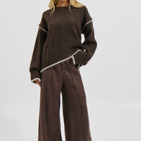Benny Knit Chocolate