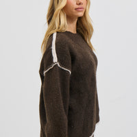 Benny Knit Chocolate