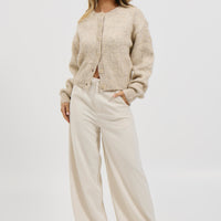Sandra Cardigan Sand
