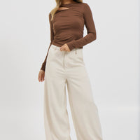 Ollie Long Sleeve Chocolate