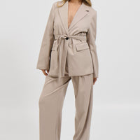 Vance Blazer Pebble