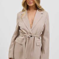 Vance Blazer Pebble