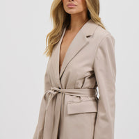 Vance Blazer Pebble