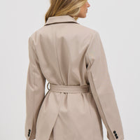 Vance Blazer Pebble