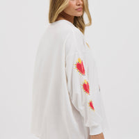 Twin Flame Top White
