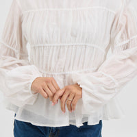 Jemimah Top White
