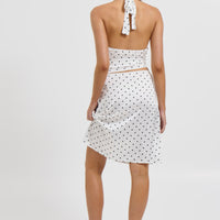 Provence Polka Dot Set White
