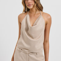 Lyra Top Beige