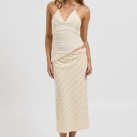 Lorina Top Beige