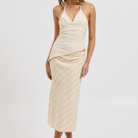 Lorina Top Beige