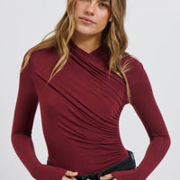 Amrita Bodysuit Wine