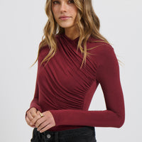 Amrita Bodysuit Wine