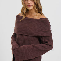 Edie Knit Chocolate