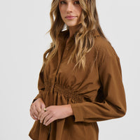 Layla Shirt Chocolate