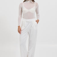 Eva Mesh Top White