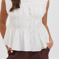 Cierra Top White