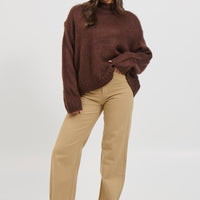 Rye Sweater Chocolate