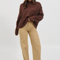 Rye Sweater Chocolate