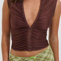 Alyce Top Chocolate
