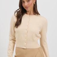 Kristy Cardigan Cashew