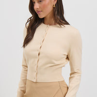 Kristy Cardigan Cashew