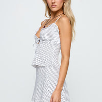 The Other Side Set White Polka