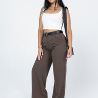 Archer Pants Dark Brown