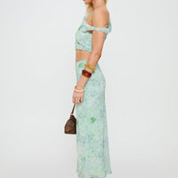 Devereaux One Shoulder Set Green