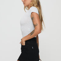 Aster Mini Skirt Black