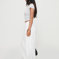 Beach House Pants White Tall