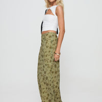 Piazia Maxi Skirt Green