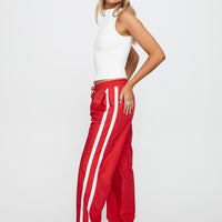 Keli Track Pants Red / White