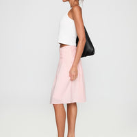 Maryanna Midi Skirt Pink Gingham
