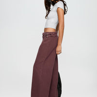 Baccarat Belted Pant Chocolate