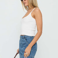 Hughes Mini Skirt Light Blue Denim